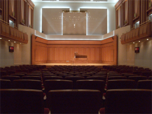 浜離宮朝日ホール 音楽ホール 座席表